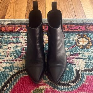 Elegant Black Ankle Booties